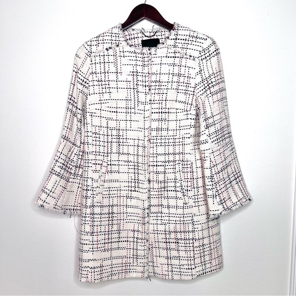 Banana Republic Women’s Tweed Blazer mod 60s Dress with bell sleeves size XS #17 - Picture 1 of 14